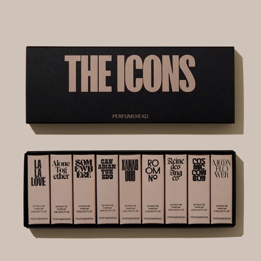 NIB Perfumehead the icons Perfume discovery set (9) $115